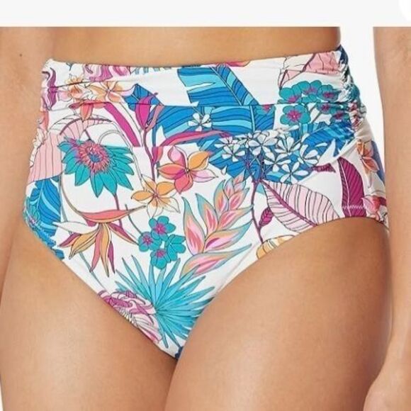 Profile by Gottex NWT Sz 14  Bohemian Gypsy High Waist Swim Bottom - Picture 1 of 10